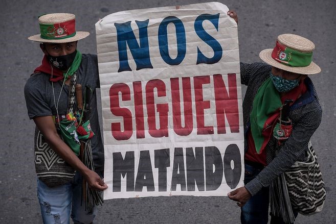 7.1 Minga colombiana Nos siguen matando